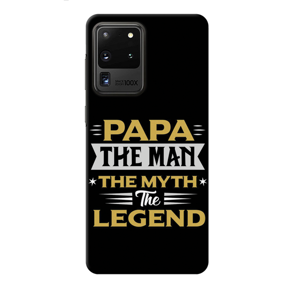 Papa the legend Printed Slim Cases and Cover for Galaxy S20 Ultra