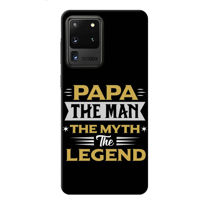 Papa the legend Printed Slim Cases and Cover for Galaxy S20 Ultra