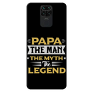 Papa the legend Printed Slim Cases and Cover for Redmi Note 9