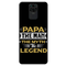 Papa the legend Printed Slim Cases and Cover for Redmi Note 9