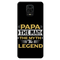 Papa the legend Printed Slim Cases and Cover for Redmi Note 9 Pro Max