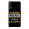 Papa the legend Printed Slim Cases and Cover for OnePlus Nord CE 5G