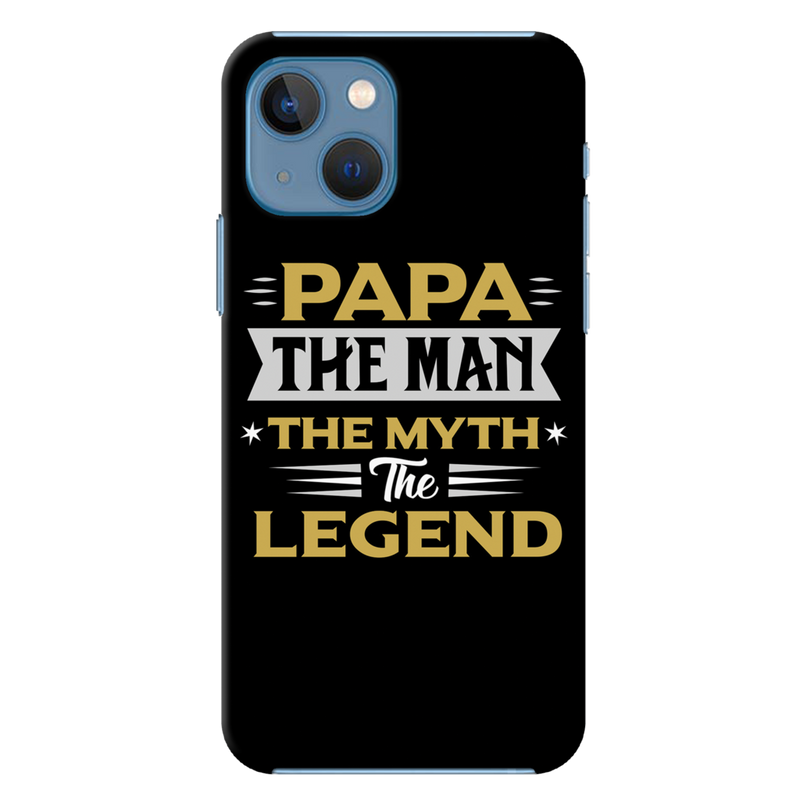 Papa the legend Printed Slim Cases and Cover for iPhone 13