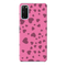 Pink Hearts Printed Slim Cases and Cover for Galaxy S20 Plus