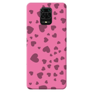 Pink Hearts Printed Slim Cases and Cover for Redmi Note 9 Pro Max