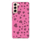 Pink Hearts Printed Slim Cases and Cover for Galaxy S21