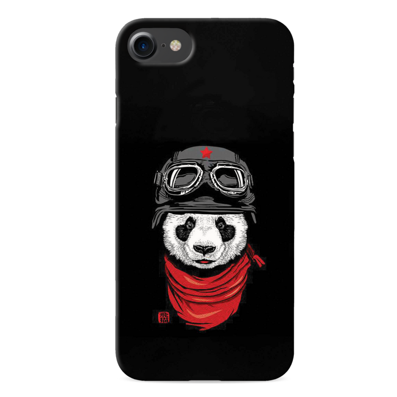 Rider Panda Printed Slim Cases and Cover for iPhone 8
