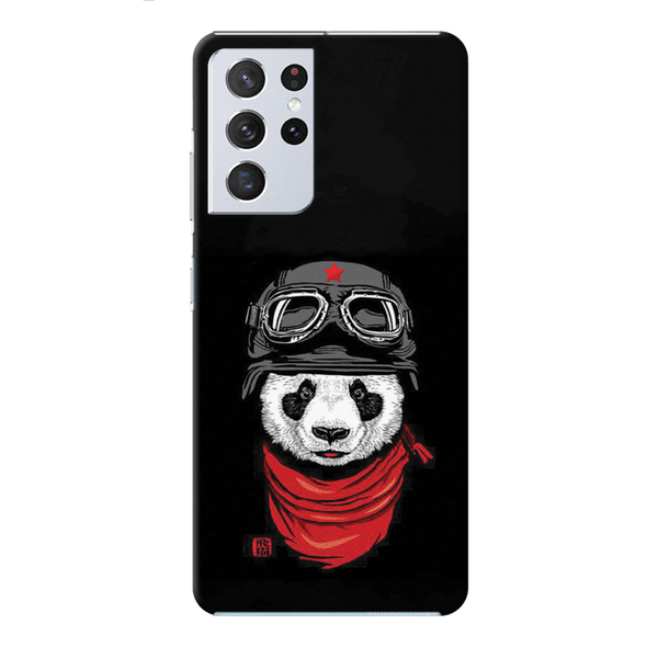 Rider Panda Printed Slim Cases and Cover for Galaxy S21 Ultra