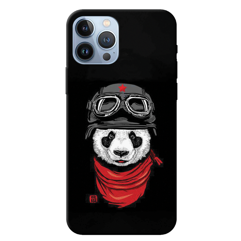 Rider Panda Printed Slim Cases and Cover for iPhone 13 Pro Max
