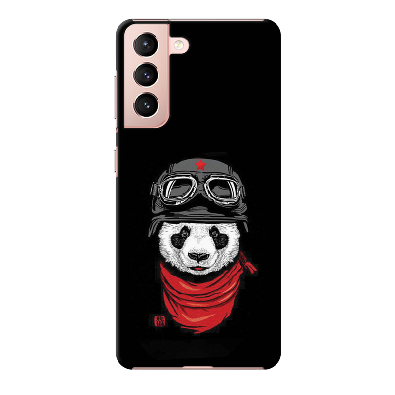 Rider Panda Printed Slim Cases and Cover for Galaxy S21