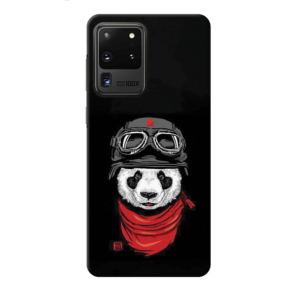 Rider Panda Printed Slim Cases and Cover for Galaxy S20 Ultra