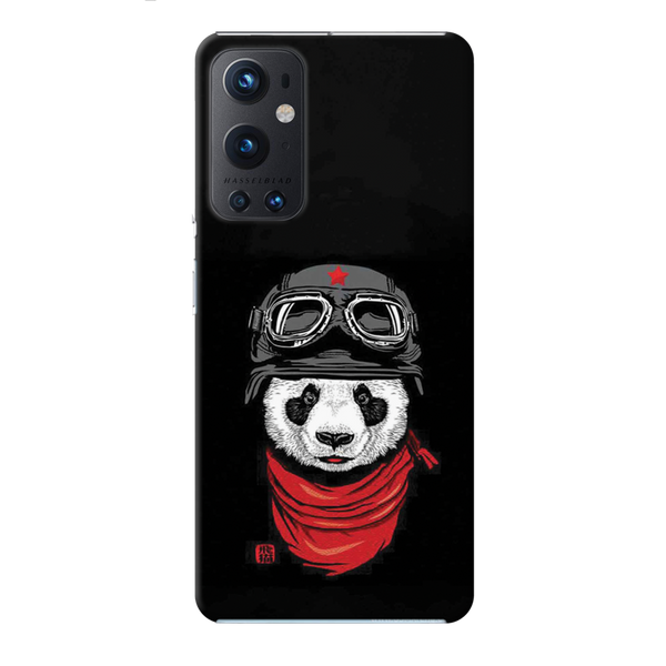 Rider Panda Printed Slim Cases and Cover for OnePlus 9 Pro
