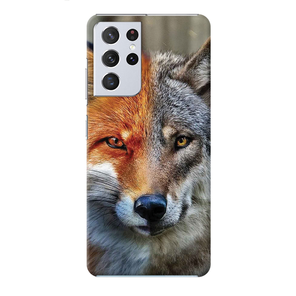 Wolf Printed Slim Cases and Cover for Galaxy S21 Ultra