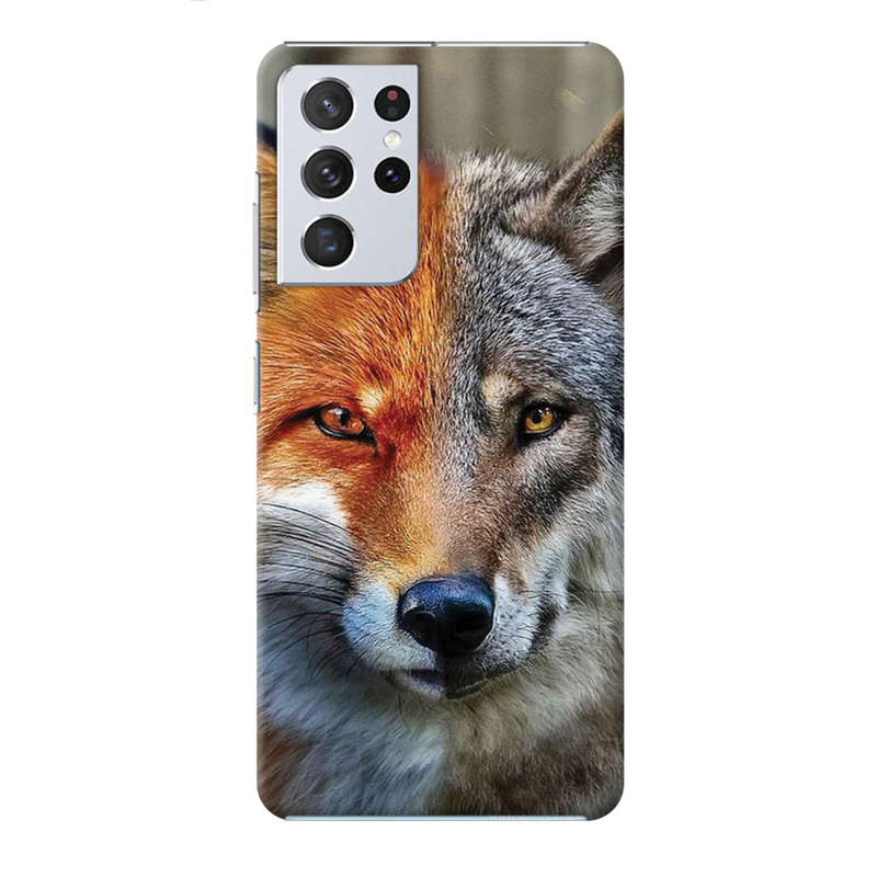 Wolf Printed Slim Cases and Cover for Galaxy S21 Ultra