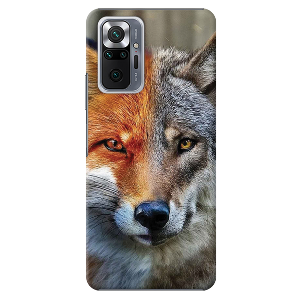 Wolf Printed Slim Cases and Cover for Redmi Note 10 Pro