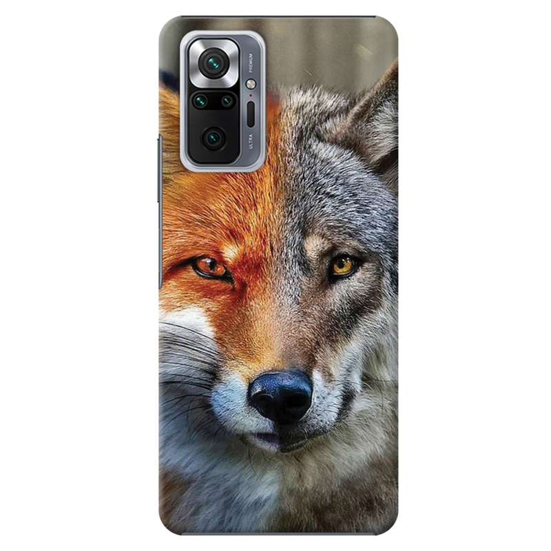 Wolf Printed Slim Cases and Cover for Redmi Note 10 Pro