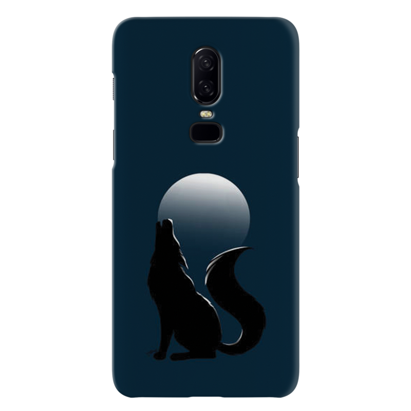 Wolf howling Printed Slim Cases and Cover for OnePlus 6