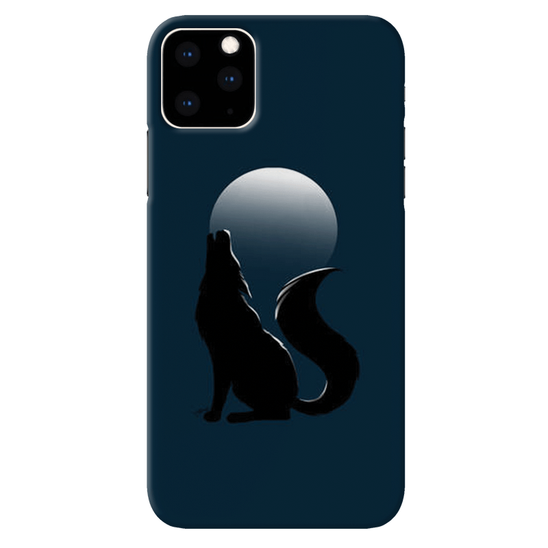 Wolf howling Printed Slim Cases and Cover for iPhone 11 Pro