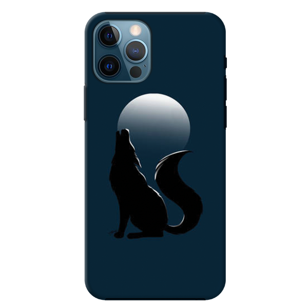 Wolf howling Printed Slim Cases and Cover for iPhone 12 Pro Max