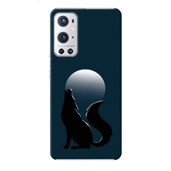 Wolf howling Printed Slim Cases and Cover for OnePlus 9R