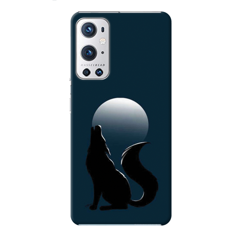 Wolf howling Printed Slim Cases and Cover for OnePlus 9R