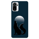 Wolf howling Printed Slim Cases and Cover for Redmi Note 10