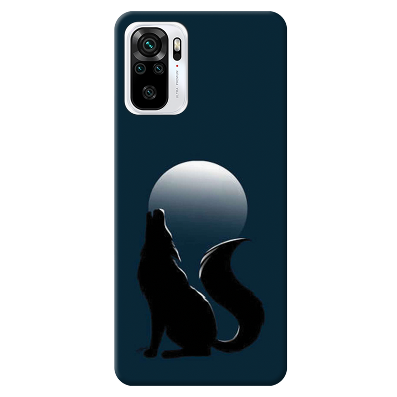 Wolf howling Printed Slim Cases and Cover for Redmi Note 10