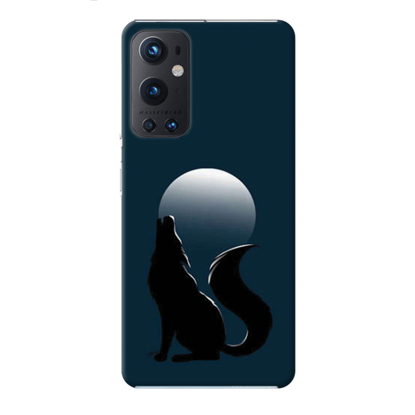Wolf howling Printed Slim Cases and Cover for OnePlus 9 Pro