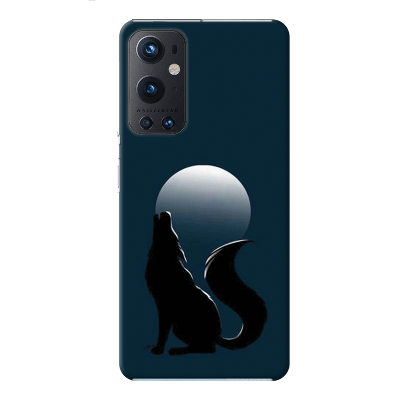 Wolf howling Printed Slim Cases and Cover for OnePlus 9 Pro