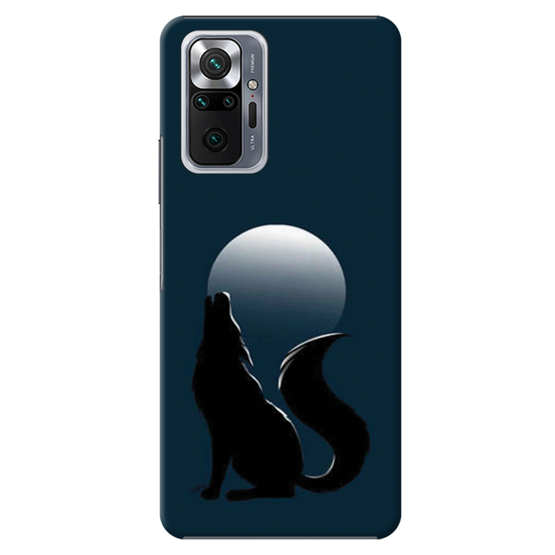 Wolf howling Printed Slim Cases and Cover for Redmi Note 10 Pro