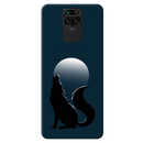 Wolf howling Printed Slim Cases and Cover for Redmi Note 9