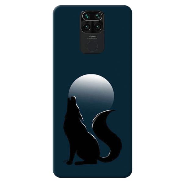 Wolf howling Printed Slim Cases and Cover for Redmi Note 9