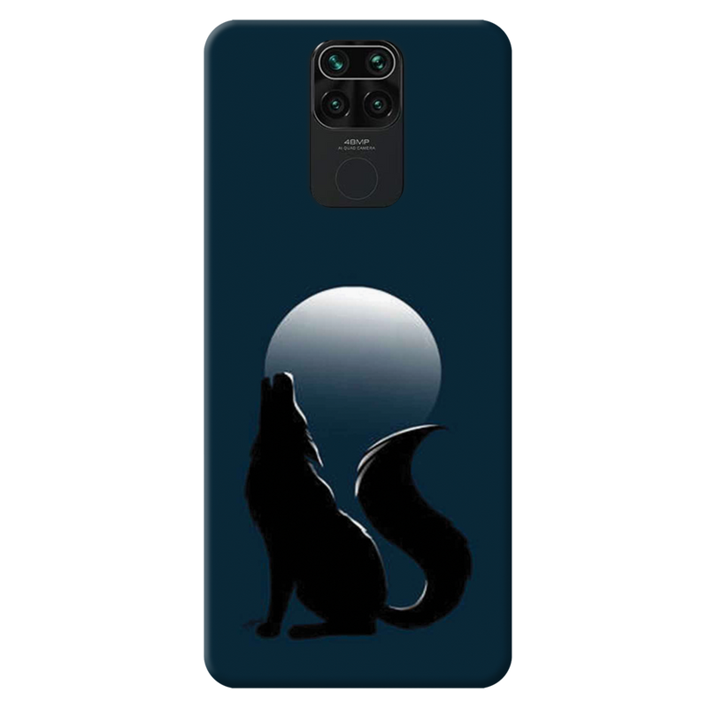 Wolf howling Printed Slim Cases and Cover for Redmi Note 9
