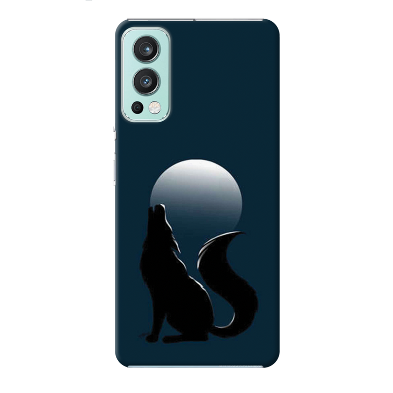 Wolf howling Printed Slim Cases and Cover for OnePlus Nord 2