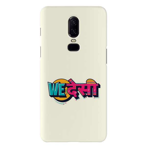 We desi Printed Slim Cases and Cover for OnePlus 6