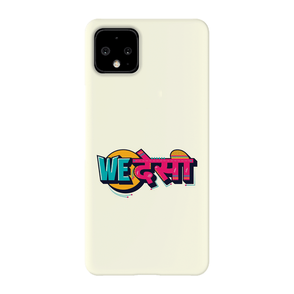 We desi Printed Slim Cases and Cover for Pixel 4
