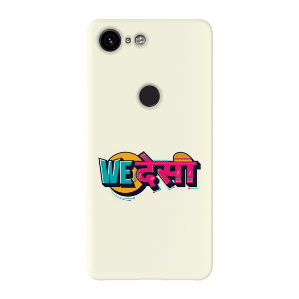 We desi Printed Slim Cases and Cover for Pixel 3