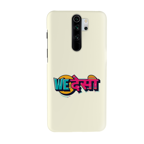 We desi Printed Slim Cases and Cover for Redmi Note 8 Pro