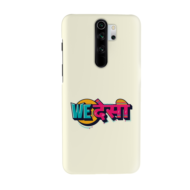 We desi Printed Slim Cases and Cover for Redmi Note 8 Pro