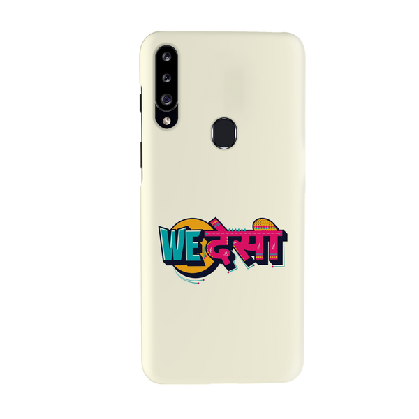 We desi Printed Slim Cases and Cover for Galaxy A20S