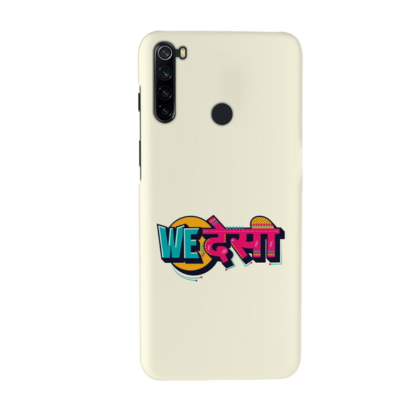 We desi Printed Slim Cases and Cover for Redmi Note 8