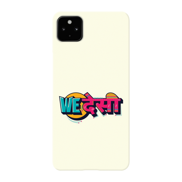 We desi Printed Slim Cases and Cover for Pixel 4A