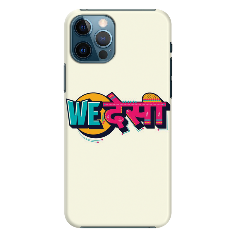 We desi Printed Slim Cases and Cover for iPhone 12 Pro Max