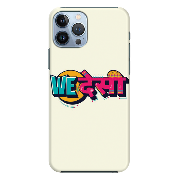 We desi Printed Slim Cases and Cover for iPhone 13 Pro