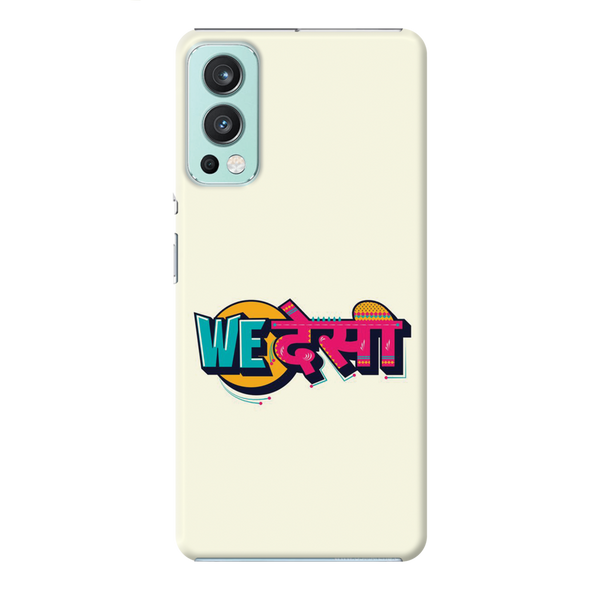 We desi Printed Slim Cases and Cover for OnePlus Nord 2