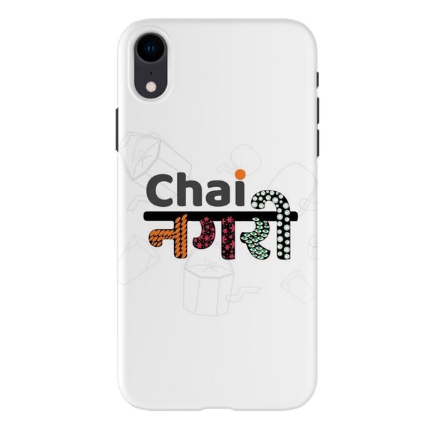 Chai Nagri Printed Slim Cases and Cover for iPhone XR