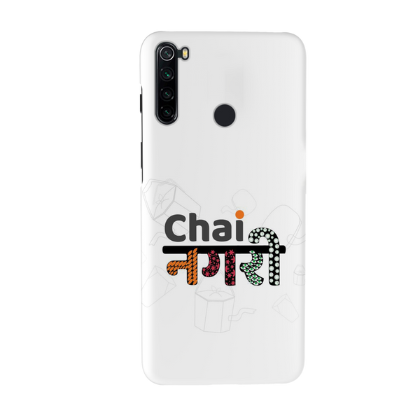 Chai Nagri Printed Slim Cases and Cover for Redmi Note 8