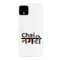 Chai Nagri Printed Slim Cases and Cover for Pixel 4