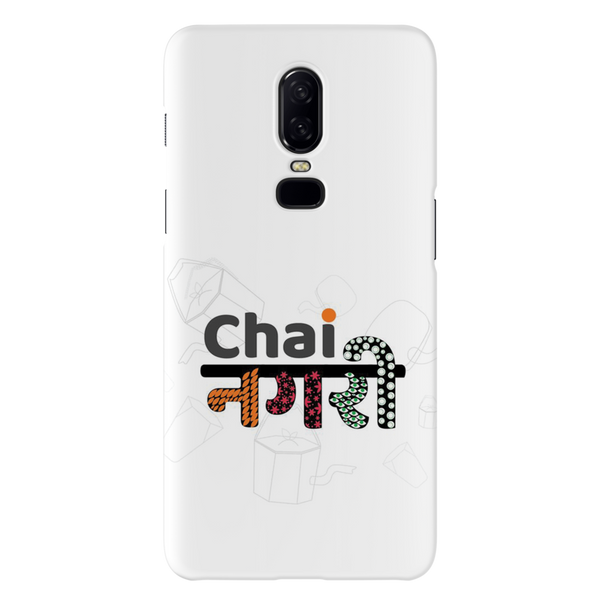 Chai Nagri Printed Slim Cases and Cover for OnePlus 6