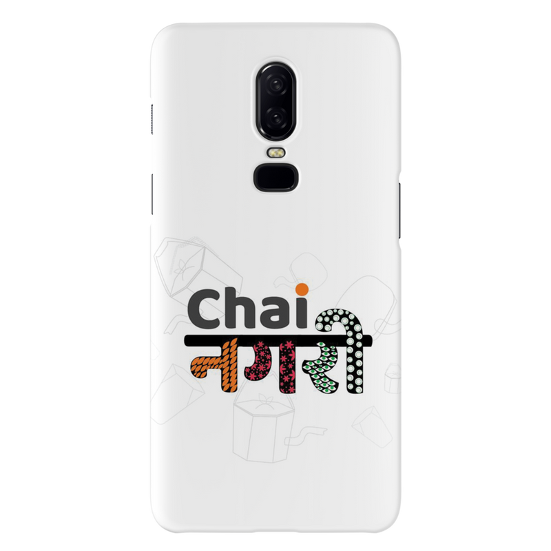 Chai Nagri Printed Slim Cases and Cover for OnePlus 6